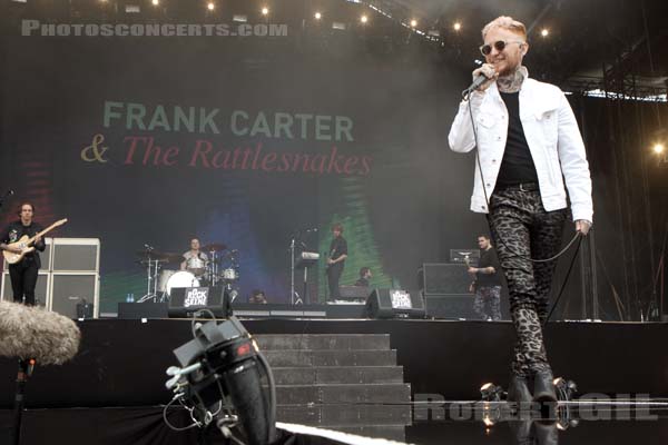 FRANK CARTER AND THE RATTLESNAKES - 2017-08-25 - SAINT CLOUD - Domaine National - Grande Scene